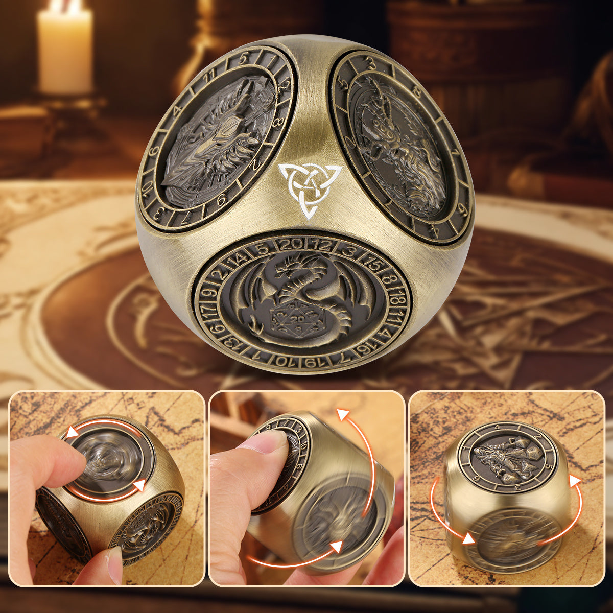 Dice Wheel Gift Box Set