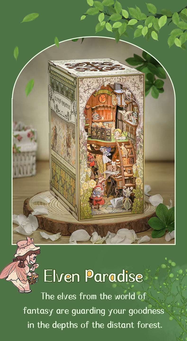 LED 3D Dollhouse Building Book