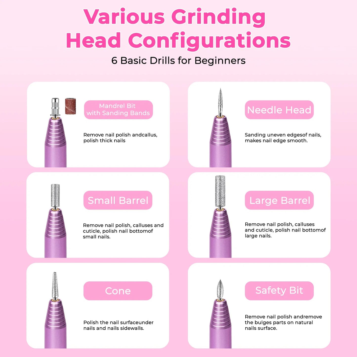 Portable Electric Nail Drill