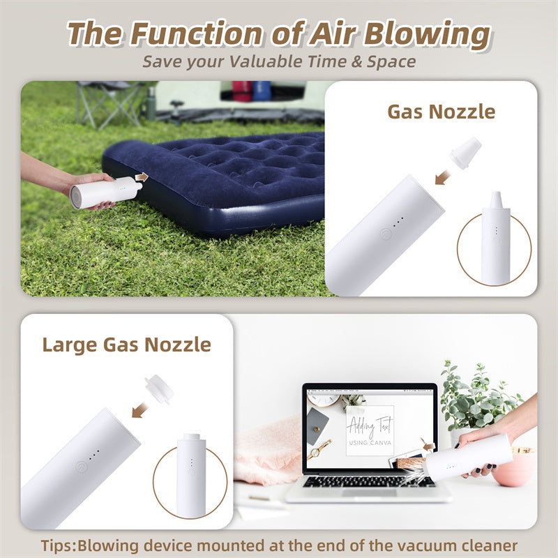 Multifunctional Car Vacuum Cleaner 10kPa