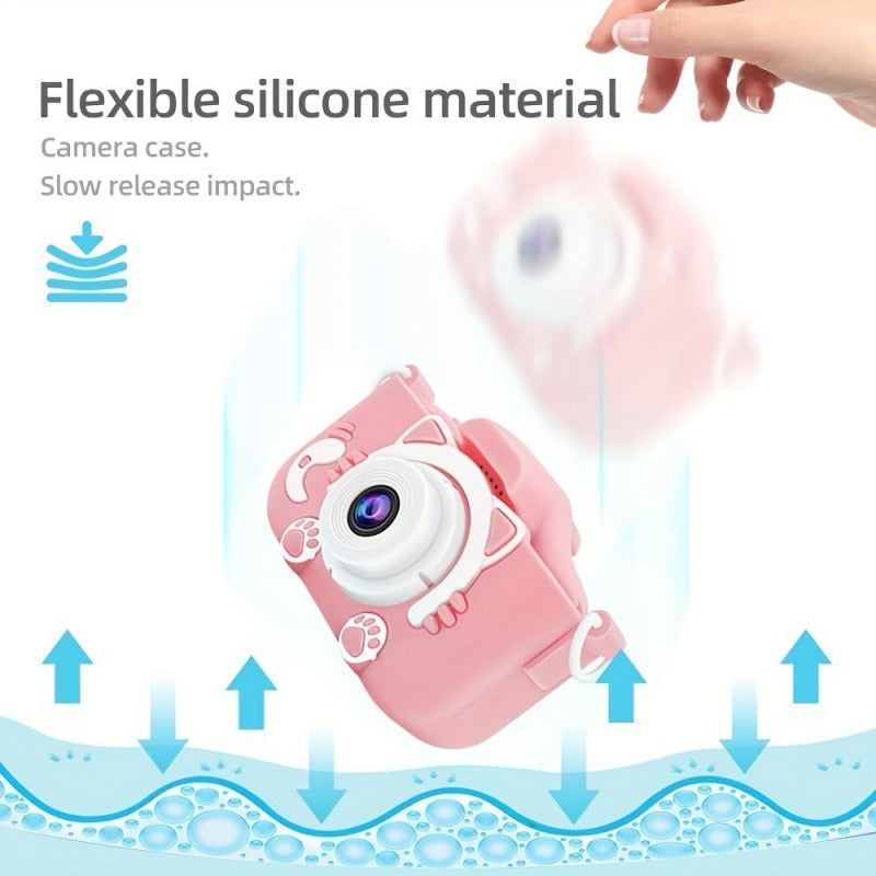 Fun Pink Cat Camera