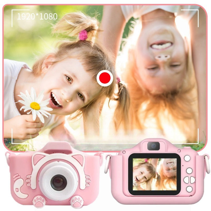 Fun Pink Cat Camera