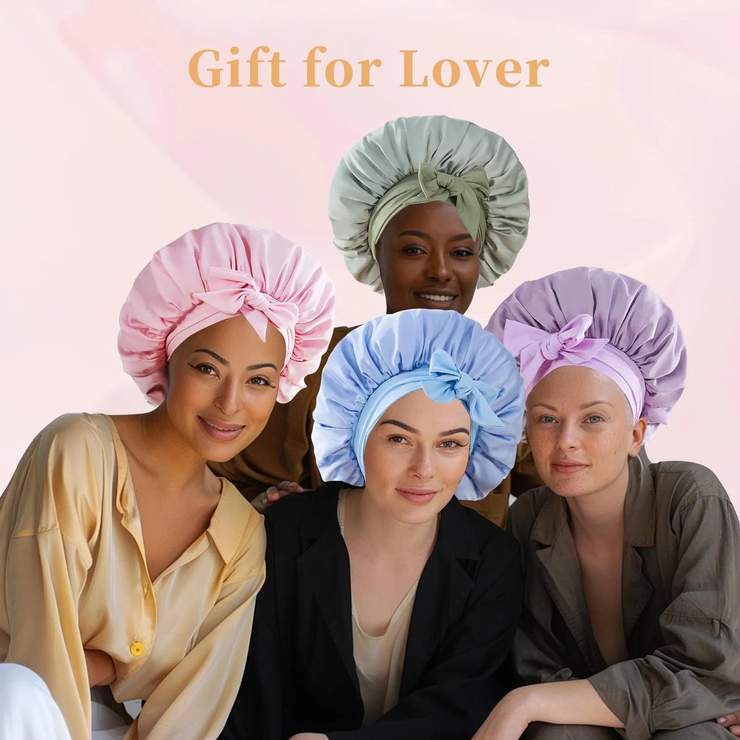 Satin Hair Bonnet For Sleeping