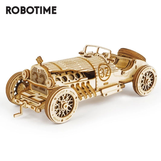 3D Wooden Car Puzzle