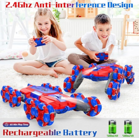 Spider Wall-Climbing RC Stunt Car