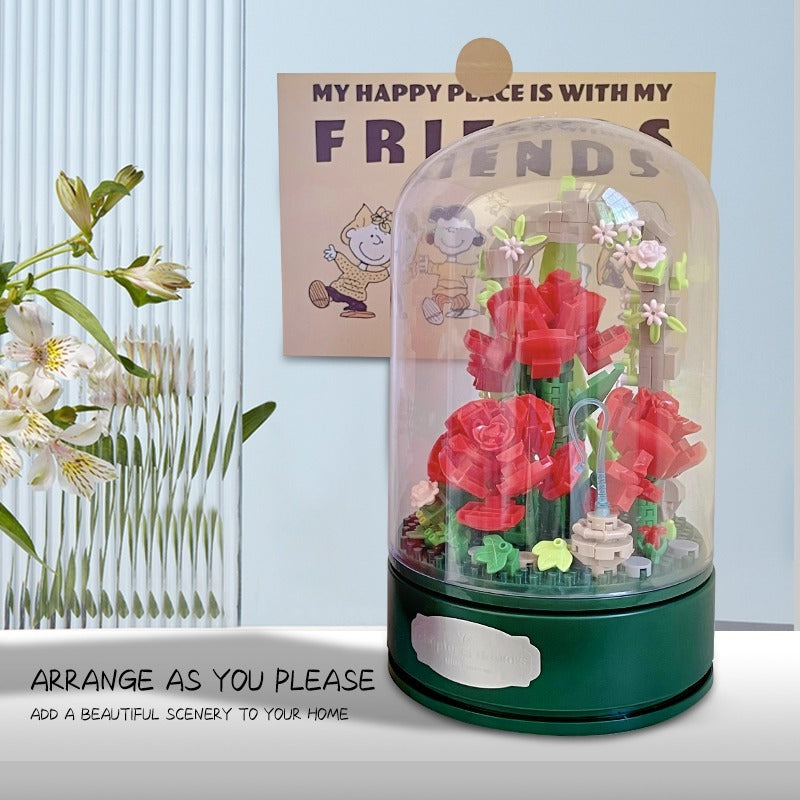 Encounter Rose Music Box