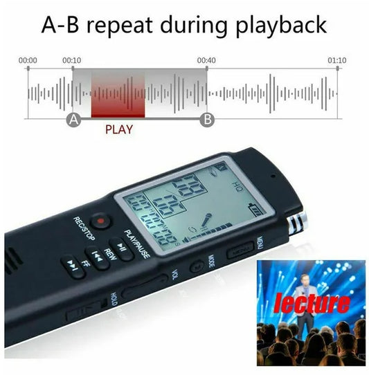 32G Voice Sound Audio Recorder