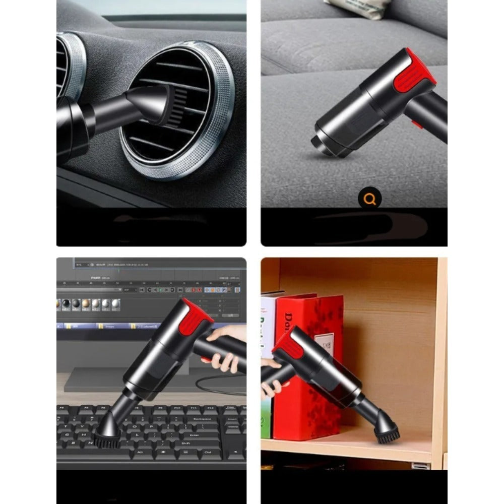 Wireless-red Car Vacuum Cleaner