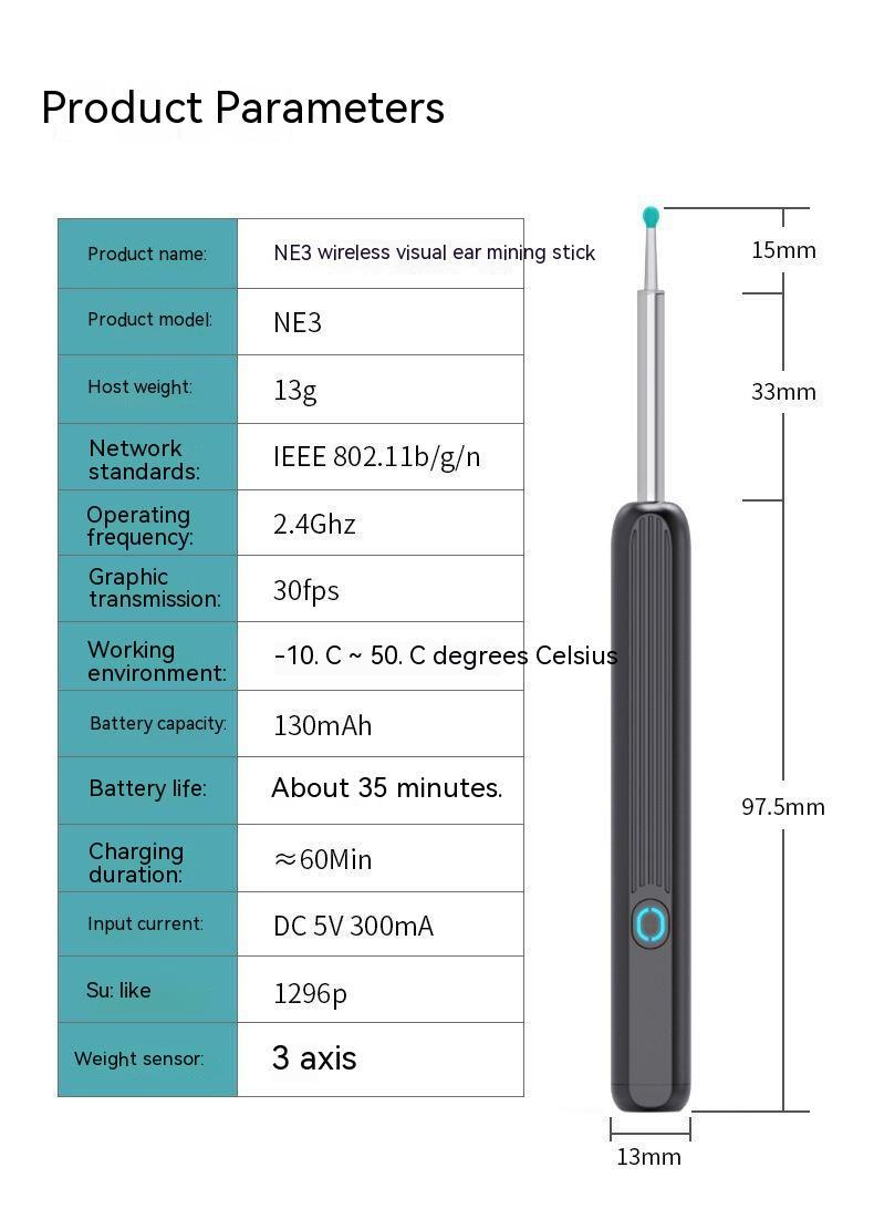 Wireless Smart Ear Pick