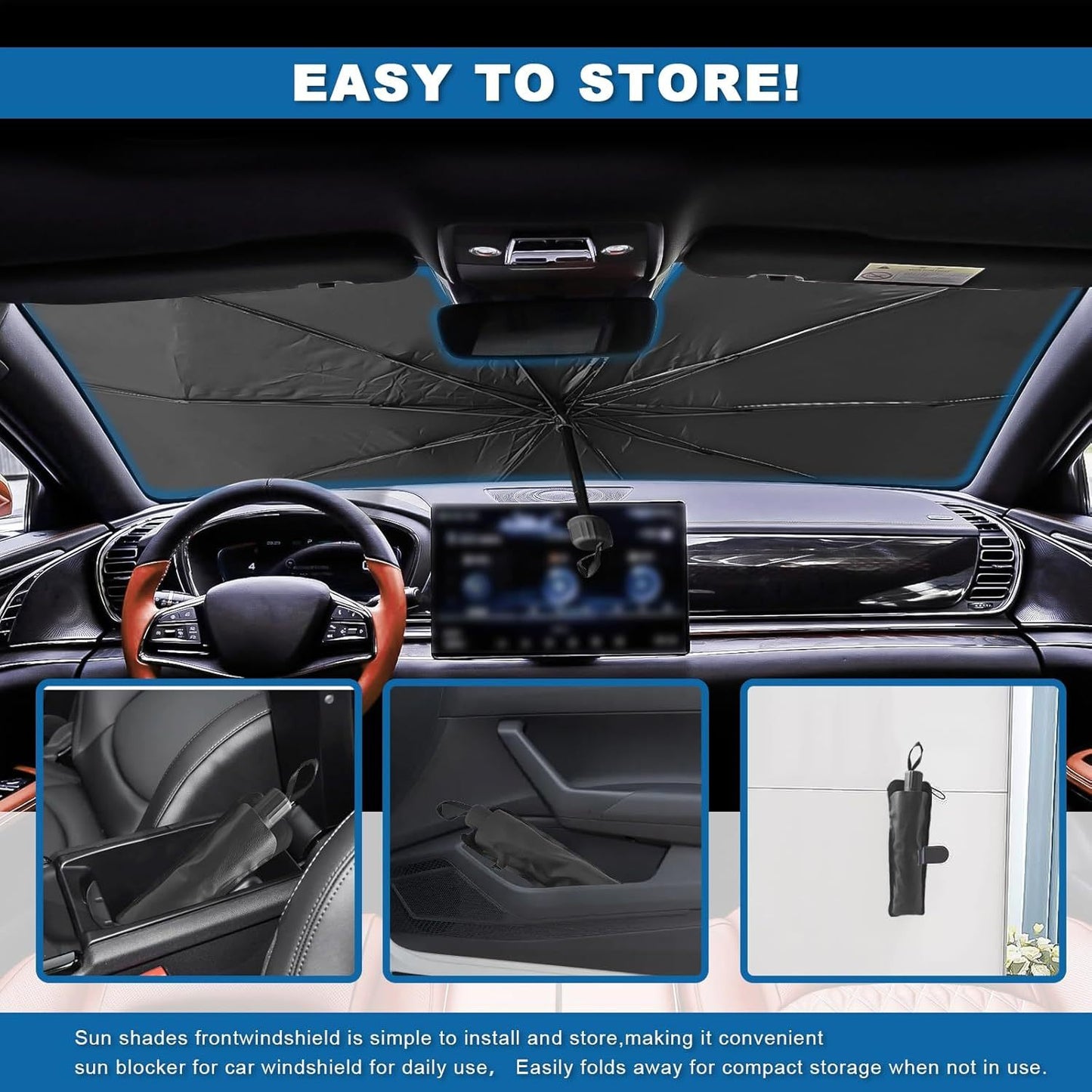 Foldable Reflector Windshields