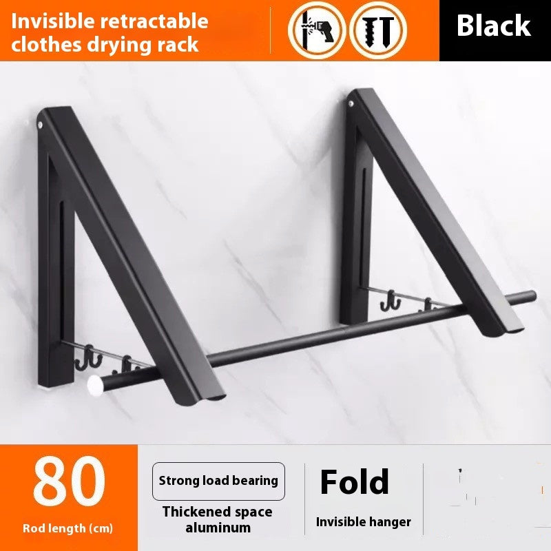 Invisible Folding Retractable Wall Hanger