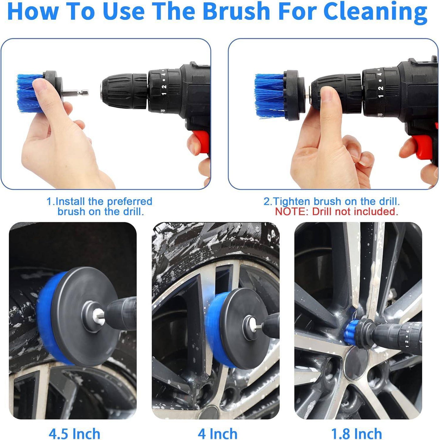 22 Pcs Car-Cleaning-Tool-Set