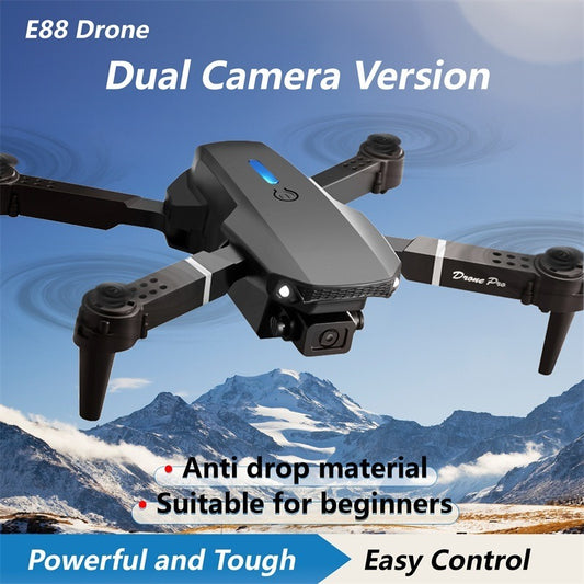 E88 Dual-Camera Drone