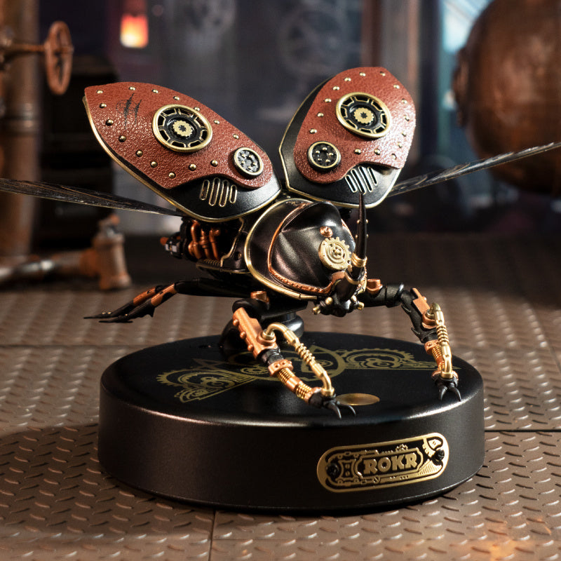 Metal Rhinoceros Beetle Puzzle