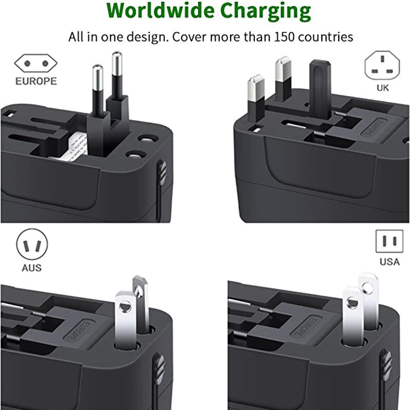 All In One Worldwide Travel Adapter
