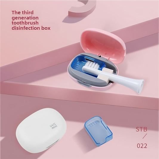 White Toothbrush Sterilization Box