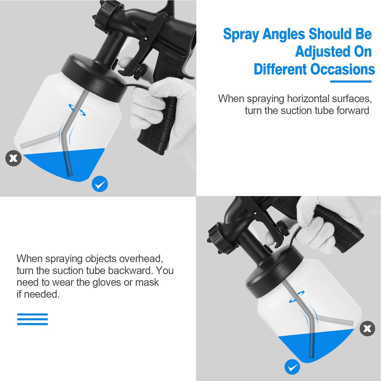 650W 800ML Paint Sprayer