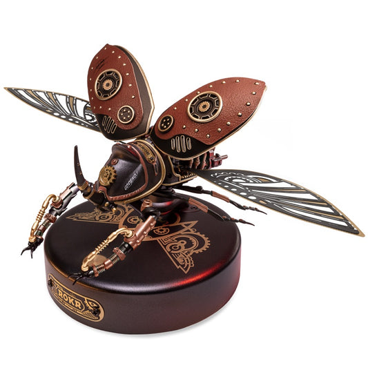 Metal Rhinoceros Beetle Puzzle