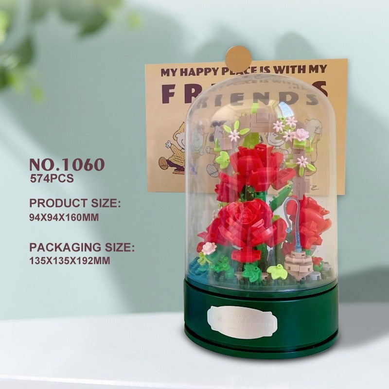 Encounter Rose Music Box