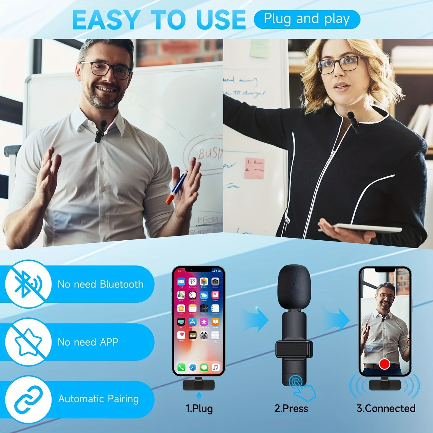 Wireless Lapel Microphone
