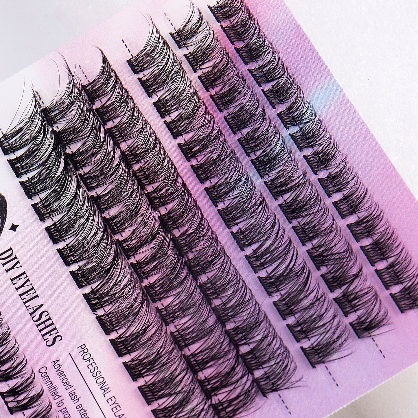 12 Rows Segmented Lashes Clusters