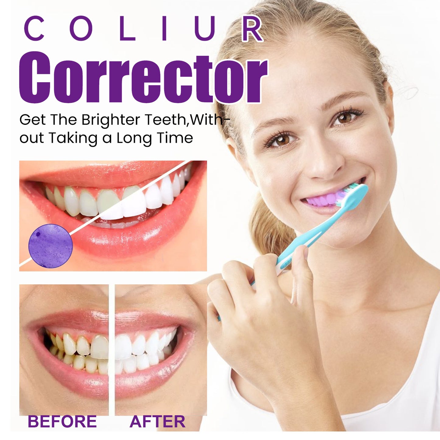 West&Month Purple Whitening Toothpaste