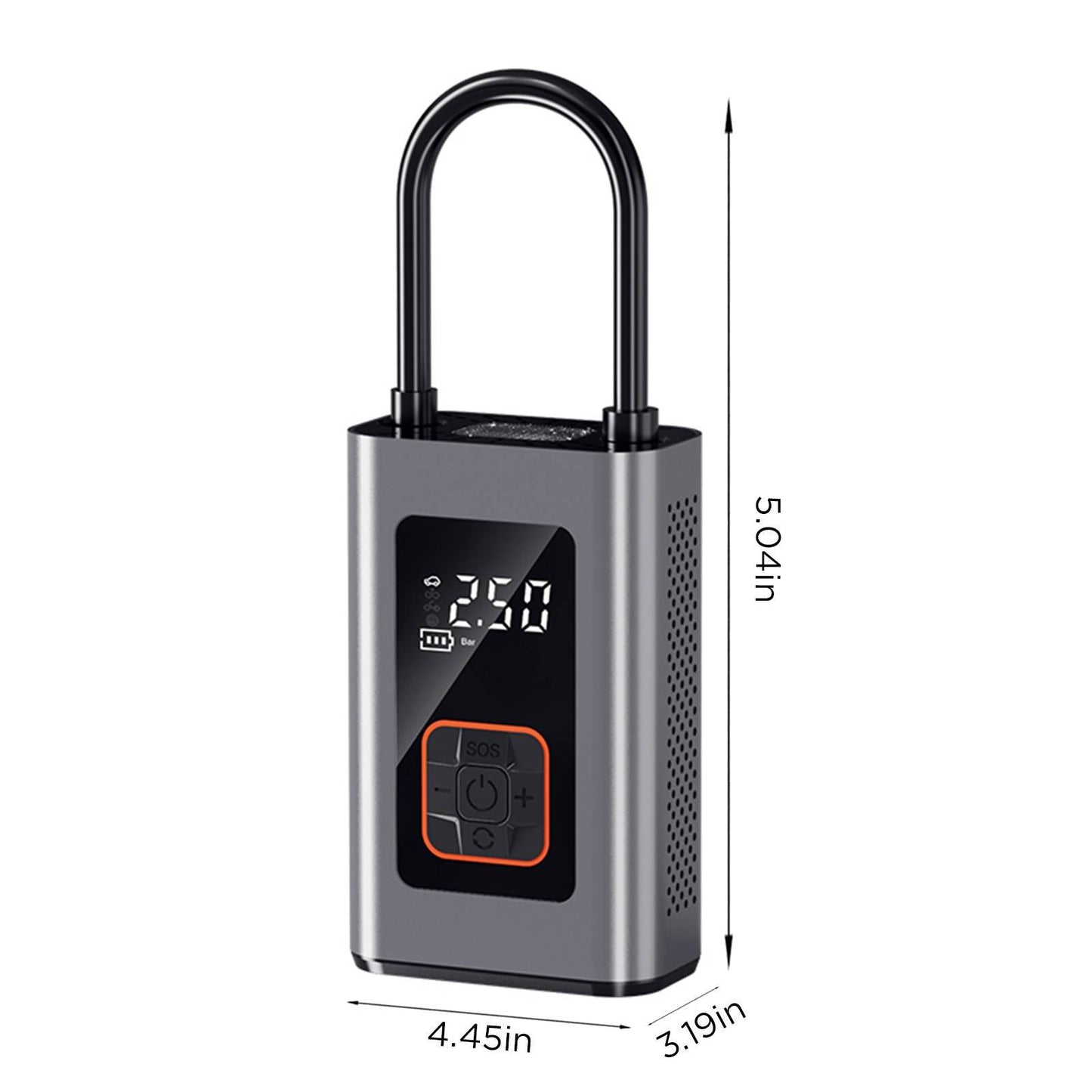 9-Function Digital Portable Tire Inflator