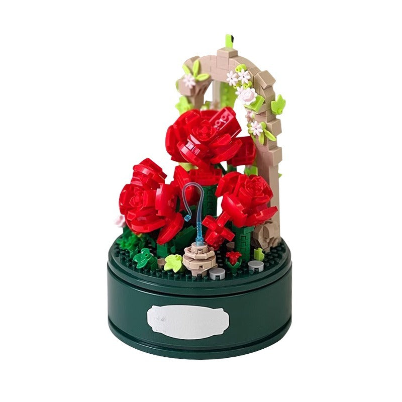 Encounter Rose Music Box