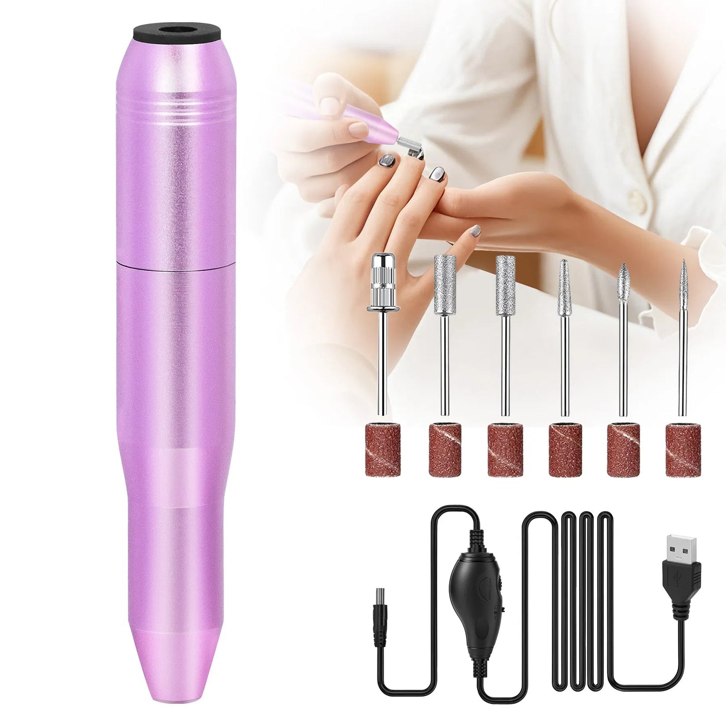 Portable Electric Nail Drill